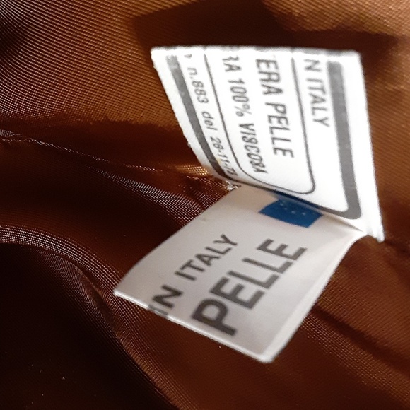 Pierotucci Italian Leather Bomber Jacket - Picture 5 of 10